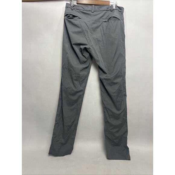 Lululemon Slim Fit Commission Pant Mens 32 Silver Drop Warpstreme Fabric LM5414 - Picture 4 of 9